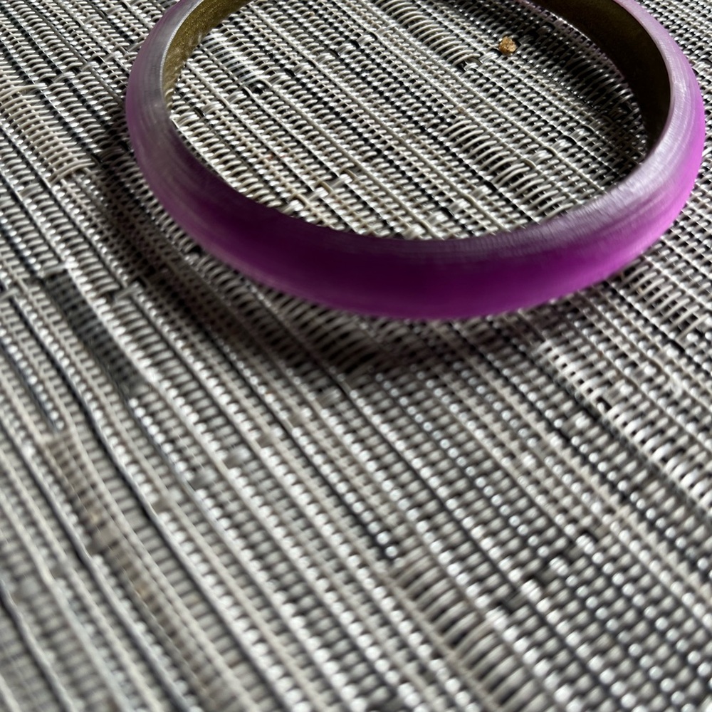 Purple Bangle Bracelet
